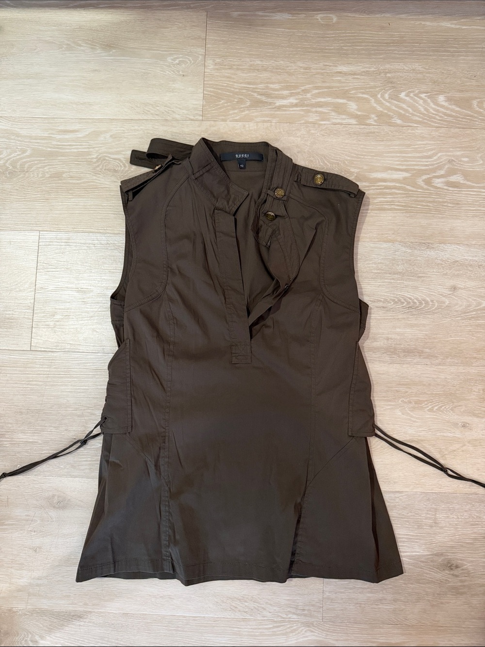 Vintage Gucci Cargo Blouse